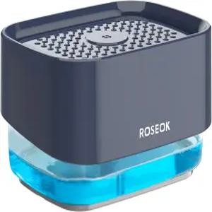 주방용 ROSEOK 식기 비누 디스펜서 세척용 스펀지 홀더 포함 탈착식 17온스 네이비 블루 1팩