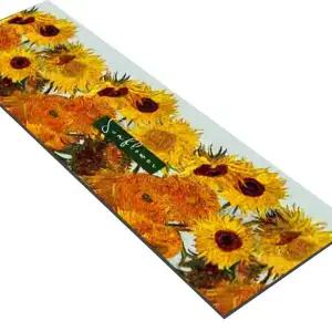 [골드스마일]해바라기 직사각 3세대 규조토매트 대형 주방매트