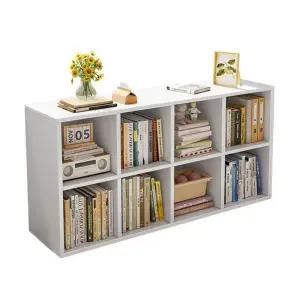 낮은 책꽂이 공간박스 소품 선반형 가정용 선반 전면 수납