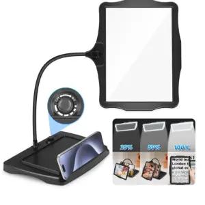 아이루페 페이지뷰 스탠드 LED 확대경3배율