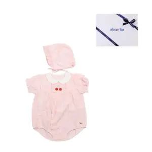 [갤러리아] 펠레반소바디슈트(모자)(A13-10626)  출산,백일축하아기옷