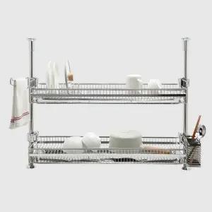 프리미엄 304스텐 기둥식 식기건조대2단 800