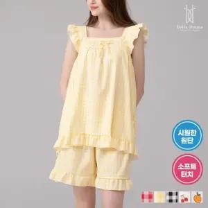 벨라도나 여성 핫썸머 민소매티+반바지 파자마세트 홈웨어 잠옷세트