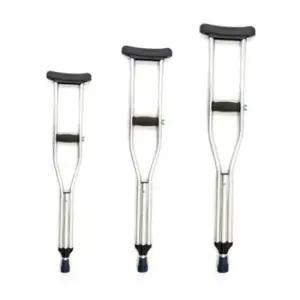 보행보조기구 알루미늄 목발 1조 EVA폼 8단계 높이 조절 지팡이