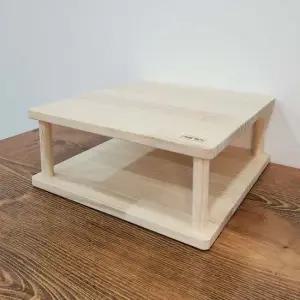 [무료배송] 이앤위즈 프린터선반 WPS01 뉴송 원목 받침대 프린터받침대