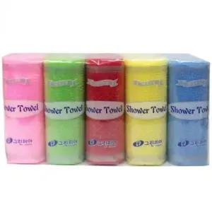 [SBD] 바디 롤타월 샤워 목욕용 스크럽 타월