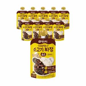 남양 맘스쿠킹 바로먹는 소고기 짜장소스 100g 10개