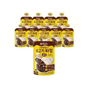 [하프클럽/남양]남양 맘스쿠킹 바로먹는 소고기 짜장소스 100g 10개