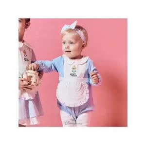 디즈니베이비 [이월 봄상품]앨리스바디수트(헤어밴드)(BLUE)_79S127952