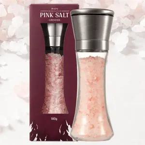 히말라야 핑크 소금 스텐레스 그라인더 180g  솔트