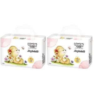 나비잠 기저귀 매직소프트 밴드 신생아 출산 2팩