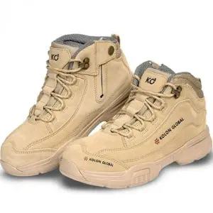 남성 작업용 산업화 6인치 안전화 발 편한 건설 현장 근무 신발 작업화