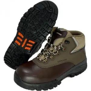 지퍼형 작업용 안전화 270mm 브라운 발편한 남성 업무용 신발 1켤레