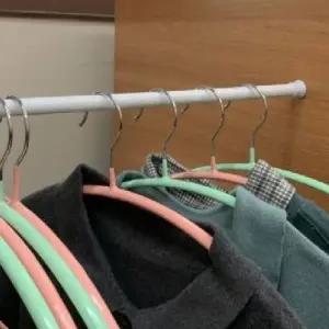 [콩심팥심]TBZ 무타공 옷걸이 압축봉행거 1개