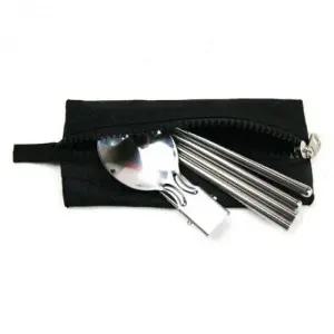 ( )수저세트 접이식 수저 캠핑 등산 낚시 휴대용 도시락