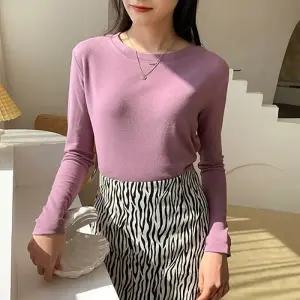 베이직 여성 7컬러 라운드 모던 티셔츠 LKT219