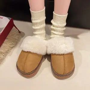 윈터 무드 클래식 여성 2컬러 퍼 슬리퍼 LK-U289