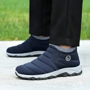 아웃솔 기모 남성 2컬러 패딩 와이드 부츠 TTM651