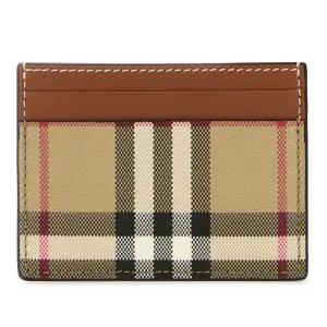 체커 패턴 샌돈 카드 지갑 8109801 A9534