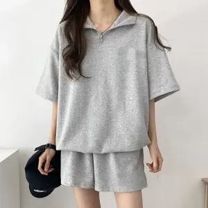 여성 베이직 데일리 스타일링 아노락 반집업 LK-SS20