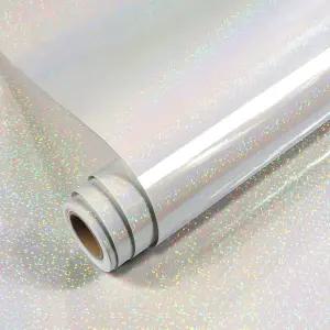 Yenhome 자가 접착 라미네이팅 롤 마이크로 도트 11.8 x10피트 적외선 반사 쉬메리 디자인 워터프루프