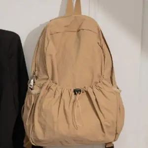 나일론 스트링 백팩 가방 가벼운 캐주얼 가방 데일리 백팩