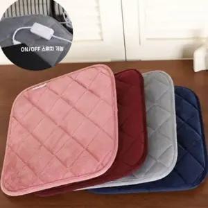 휴대용 온열 방석 1인용 사무실 캠핑용 저전력 usb 전기