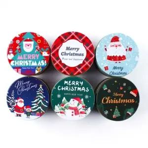 136B] 1500 크리스마스 미니 원통 케이스 (6개세트)
