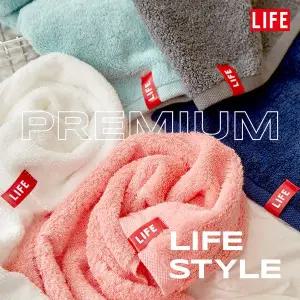 라이프 먼지없는 코마사 40수 호텔 수건 솔리드 10장