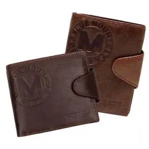 MJ2092 블루마운트 소가죽 중지갑 반지갑 남성지갑 소가죽