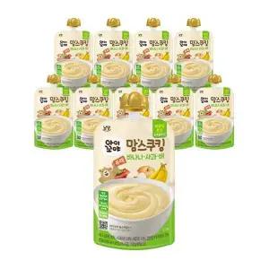 남양 맘스쿠킹 이유식 바나나 사과 배 (6개월) 10개
