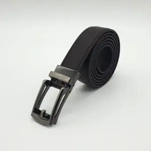 페이크 핀버클 가죽 자동벨트 브라운 혁띠 자동벨트 남자벨트 요술벨트