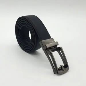 페이크 핀버클 가죽 자동벨트 블랙 남자벨트 혁띠 남성허리띠 자동벨트