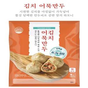 [조봉창 명인] 김치 어묵 만두 400g X 3팩