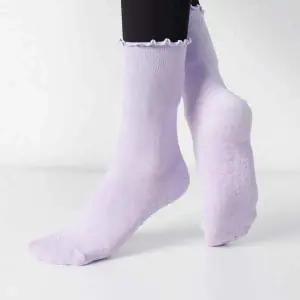 여성 미끄럼방지 땀흡수 통기성 베이직 셔링 요가양말 무지