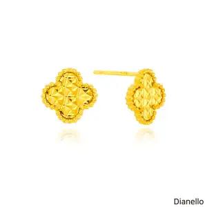 디아넬로24K 순금러브 귀걸이+ (방송) 24K 금박 키링 1+1