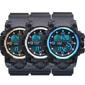 AO-1901B (방수) 전자시계 남자 남성시계 학생시계