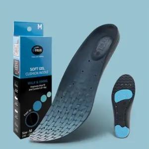 포렉스 소프트젤 메모리폼 깔창 평발 힐컵 쿠션 아치 교정