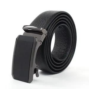 MZ_이시아르 HI 블랙 소가죽 남성 정장벨트 120cm