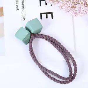 TBZ 콤비 사각방울 머리끈