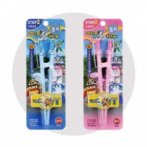 [에이치플러스몰]TBZ 연습용 어린이젓가락 2단계 6세이상 젓가락