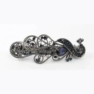 [오너클랜]TBZ 우아한 톤다운 사파이어 헤어핀 심플헤어핀 포인트핀