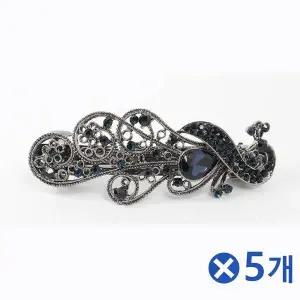 [오너클랜]TBZ 우아한 톤다운 사파이어 헤어핀x5개 돌잔치헤어핀