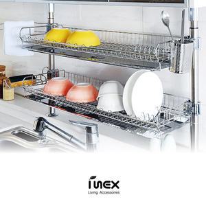 뉴더블 원터치기둥식2단 800A 식기건조대 DMS-856A