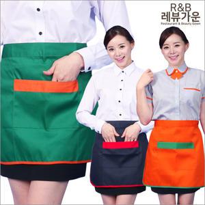 AE18 허리앞치마 패스트푸드 홀서빙 미니 업소용 피자