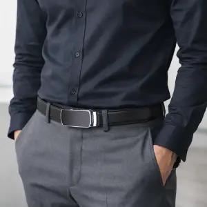 스티지 데일리 고급 소가죽 남성용 정장벨트 남성벨트 가죽벨트 남자벨트 정장용벨트 자동벨트 선물용벨트