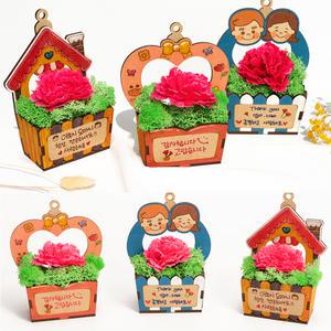 스칸디나비아모스 화분카네이션만들기 어버이날만들기