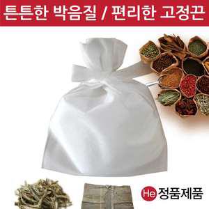한약 일회용 추출보자기25X30cm 100장 부직포 다시국물 육수망 한약 첩약달임 걸름망 자루