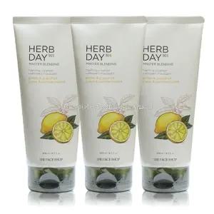 더페이스샵 허브데이 365 레몬 앤 자몽 클렌징폼 170mlx3ea 폼클렌징 세안제 비누