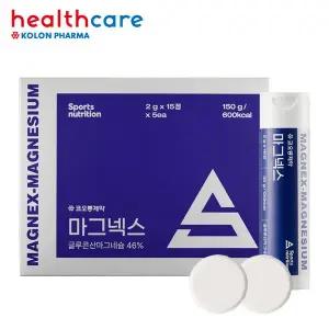코오롱제약 마그넥스 15정x5통 씹어먹는 마그네슘